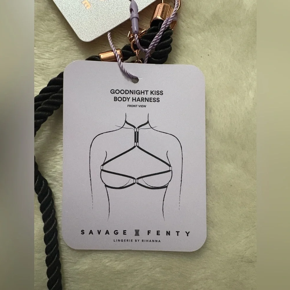 Savage X Fenty Goodnight Kiss Body Harness - Picture 6 of 7